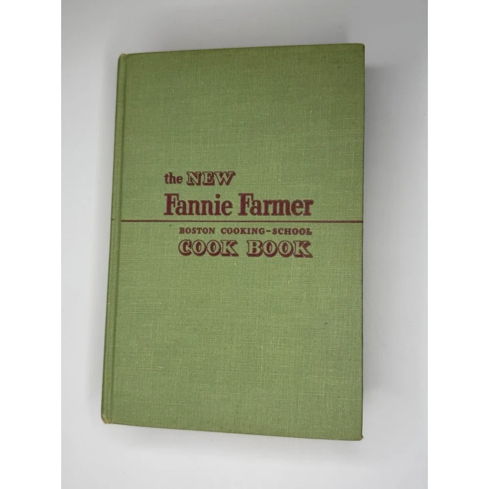 The New Fannie Farmer Boston Cooking Ninth Edition Original Paper Edition